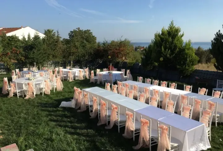 Bahçede Düğün ve Nikah Organizasyonu