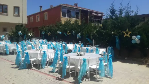 Sünnet Masa Organizasyonu Sandalye Süsleme